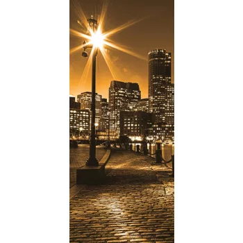   Boston éjszaka öntapadós poszter, fotótapéta 285SKT /91x211 cm/