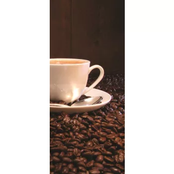 Kávé vlies poszter, fotótapéta 291VET /91x211 cm/