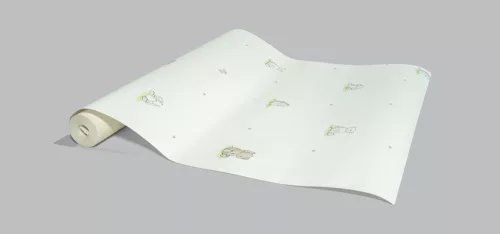 Kis állatfigurás gyerek tapéta (36131009)