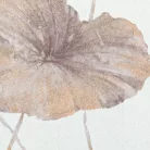 Barna nagy levél mintás tapéta (458237)