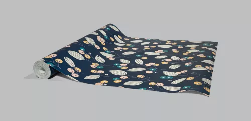 Modern levél mintás tapéta (463088)