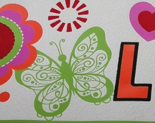 LOVE & Peace bordűr, (0,24x5 m)