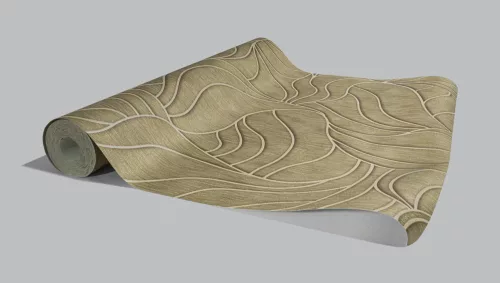 Exkluzív arany barna absztrakt mintás tapéta 70 cm széles (53341)