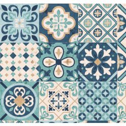 VENILIA TILES CASSABLUE öntapadós tapéta 45 cm x 15 m