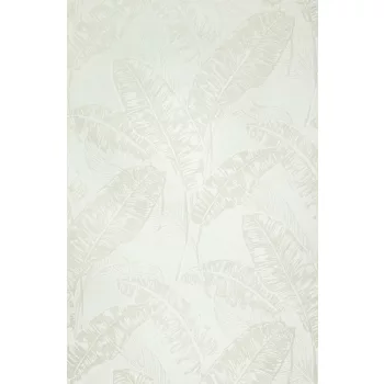 Drapp nagy levél mintás tapéta (6769-20)