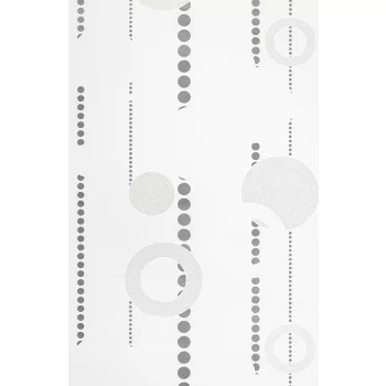 Ezüst modern mintás tapéta (788006)