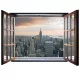 Ablakból a kilátás, New York vlies poszter, fotótapéta 824VEZ4 /201x145 cm/