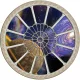 Galaxis vlies poszter, fotótapéta 917VEZ1 /208x208 cm/
