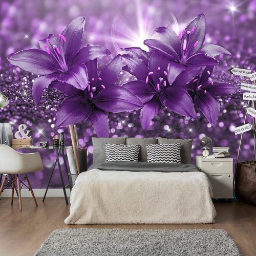 Fotótapéta - Masterpiece of Purple, 100x70 cm