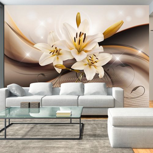 Fotótapéta - Golden Lily, 350x245 cm
