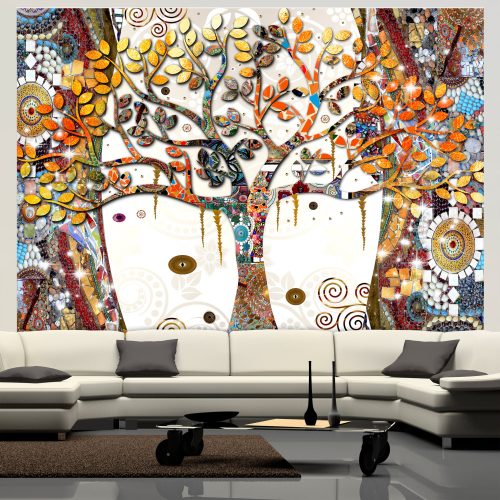 Fotótapéta - Decorated Tree, 98x70 cm, Öntapadós