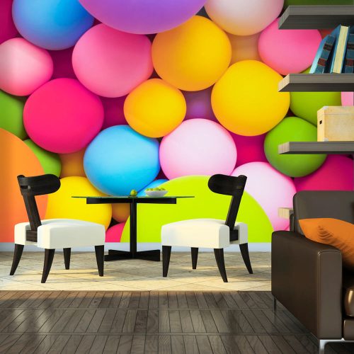 Fotótapéta - Colourful Balls, 100x70 cm