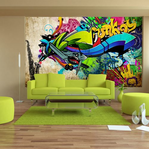 Fotótapéta - Funky - graffiti, 300x210 cm