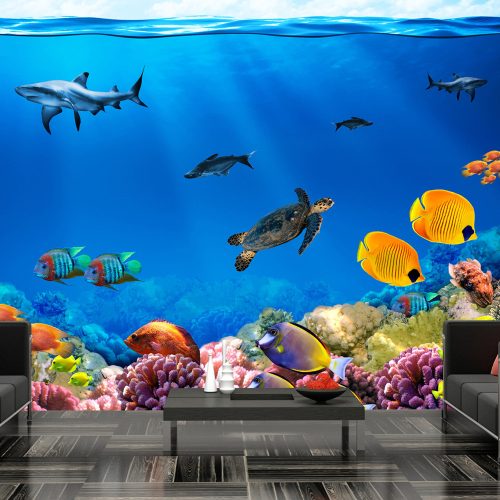 Fotótapéta - Underwater kingdom, 98x70 cm, Öntapadós