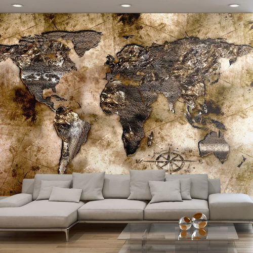 Fotótapéta - Old world map, 100x70 cm