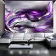 Fotótapéta - Purple Swirls, 200x140 cm