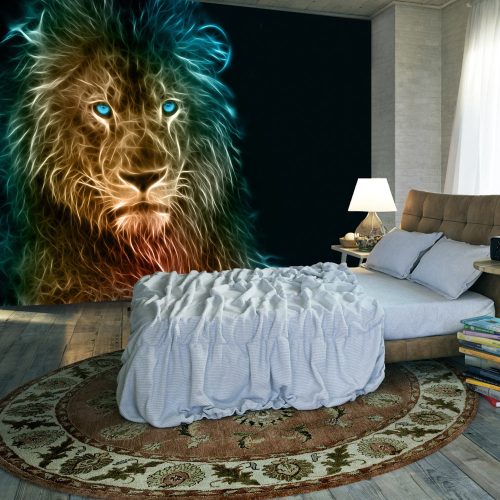 Fotótapéta - Abstract lion, 100x70 cm