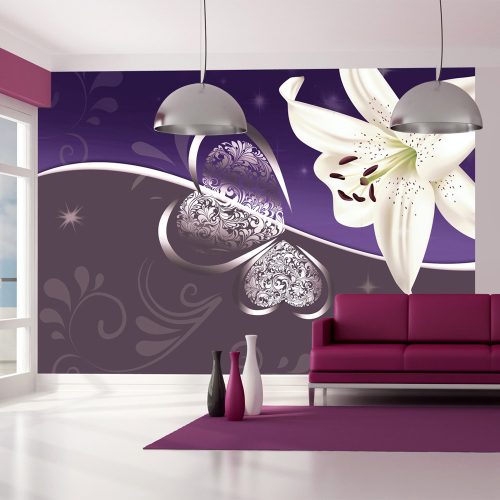 Fotótapéta - Lily in shades of violet