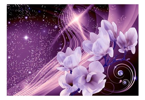 Fotótapéta - Purple Milky Way, 98x70 cm, Öntapadós