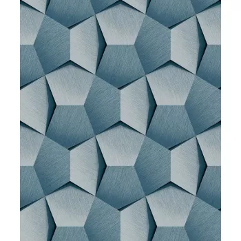 Kék 3D mintás tapéta (Tempo A54603)