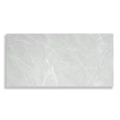   Öntapadós PVC csempepanel, Mély szürke márvány, 30 x 60 cm