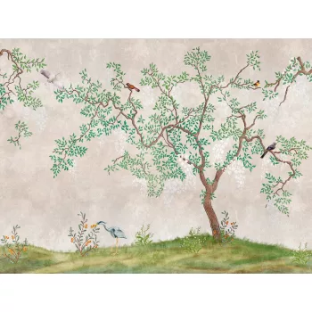 Fotótapéta, Magányos fa, Prémium, 371x280 cm