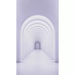 Fotótapéta, 3D hatású folyosó, 159x280 cm