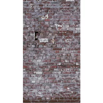   Fotótapéta, Régies vakolat nélküli téglafal, 159x280 cm