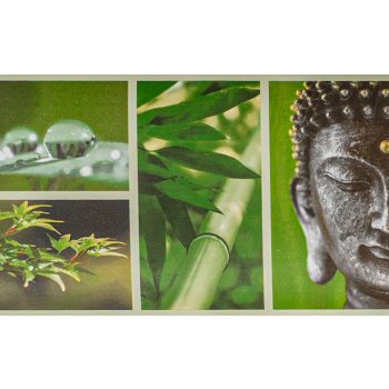 Buddha és naturál,öntapadós  bordűr