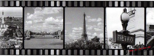 Párizs filmkockán öntapadós bordűr