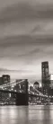 Brooklyn Bridge öntapadós poszter, fotótapéta (91 x 211 cm)