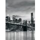 Brooklyn Bridge poszter, fotótapéta, Vlies  (206x275 cm, álló)