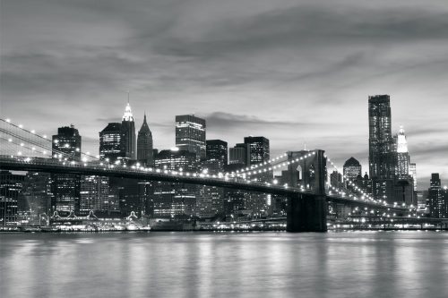 Brooklyn Bridge poszter, fotótapéta Vlies (152,5 x 104 cm)