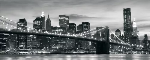 Brooklyn Bridge poszter, fotótapéta (250 x 104 cm)