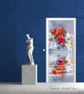 Pillangó öntapadós poszter, fotótapéta (91 x 211 cm)