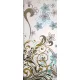 Virág minta poszter, fotótapéta (91 x 211 cm)