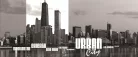 Urban City poszter, fotótapéta (250 x 104 cm)