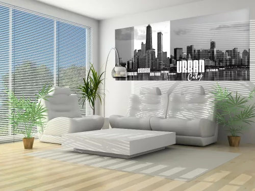 Urban City poszter, fotótapéta (250 x 104 cm)