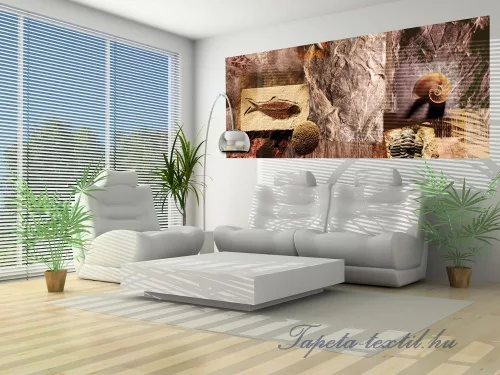 Kövület város poszter, fotótapéta (250 x 104 cm)
