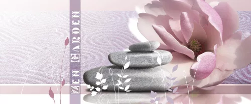 Zen Garden poszter, fotótapéta (250 x 104 cm)