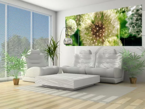 Pitypang poszter, fotótapéta (250 cm x 104 xm)