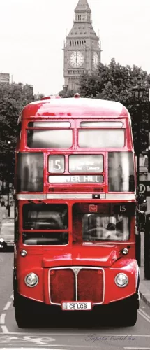London öntapadós poszter, fotótapéta (91 x 211 cm)