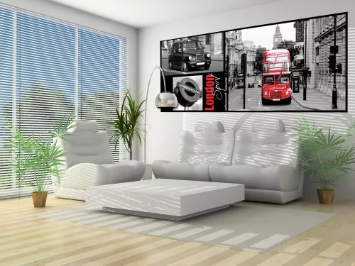 London poszter, fotótapéta (250 cm x 104 xm)