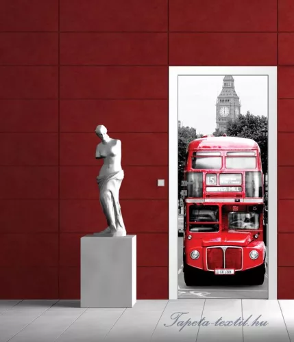 London poszter, fotótapéta (91 x 211 cm)