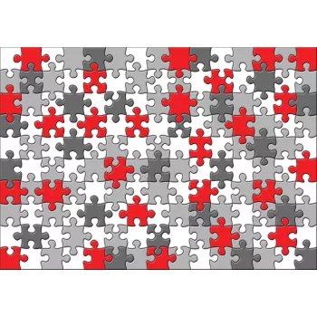 Puzzle poszter, fotótapéta