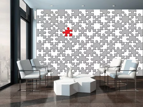 Puzzle poszter, fotótapéta
