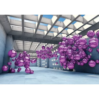 Absztrakt golyók poszter, fotótapéta