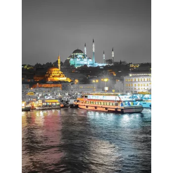 Isztambul poszter, fotótapéta (184 x 254 cm)