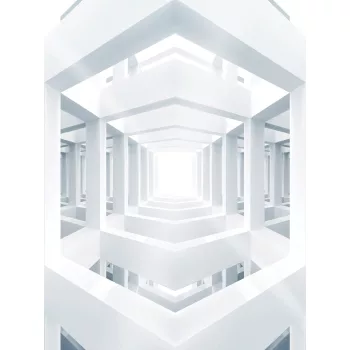 3D absztrakt poszter, fotótapéta (184 x 254 cm)