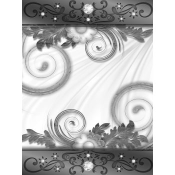   Szürke absztrakt poszter, fotótapéta, Vlies (184x254 cm, álló)